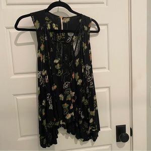 Free People Flowy Tunic EUC